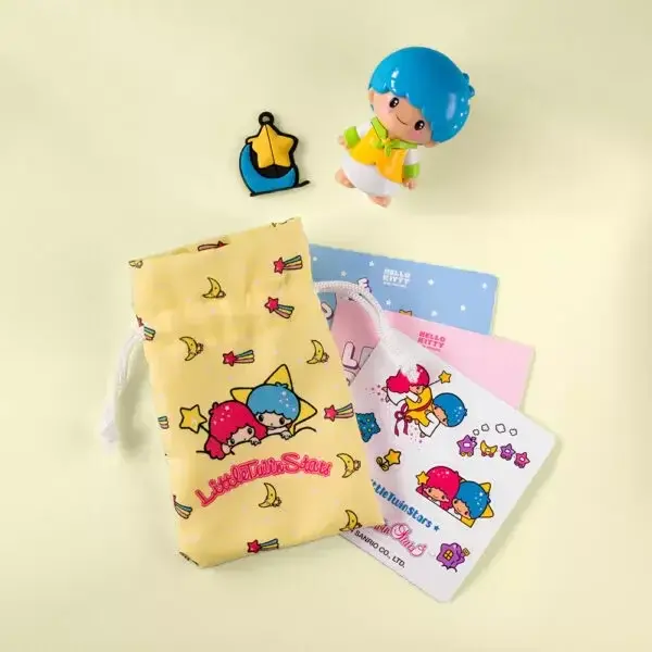 HELLO KITTY & Friends - Little Twin Stars Kiki mini figure with exclusive accessories - 6cm